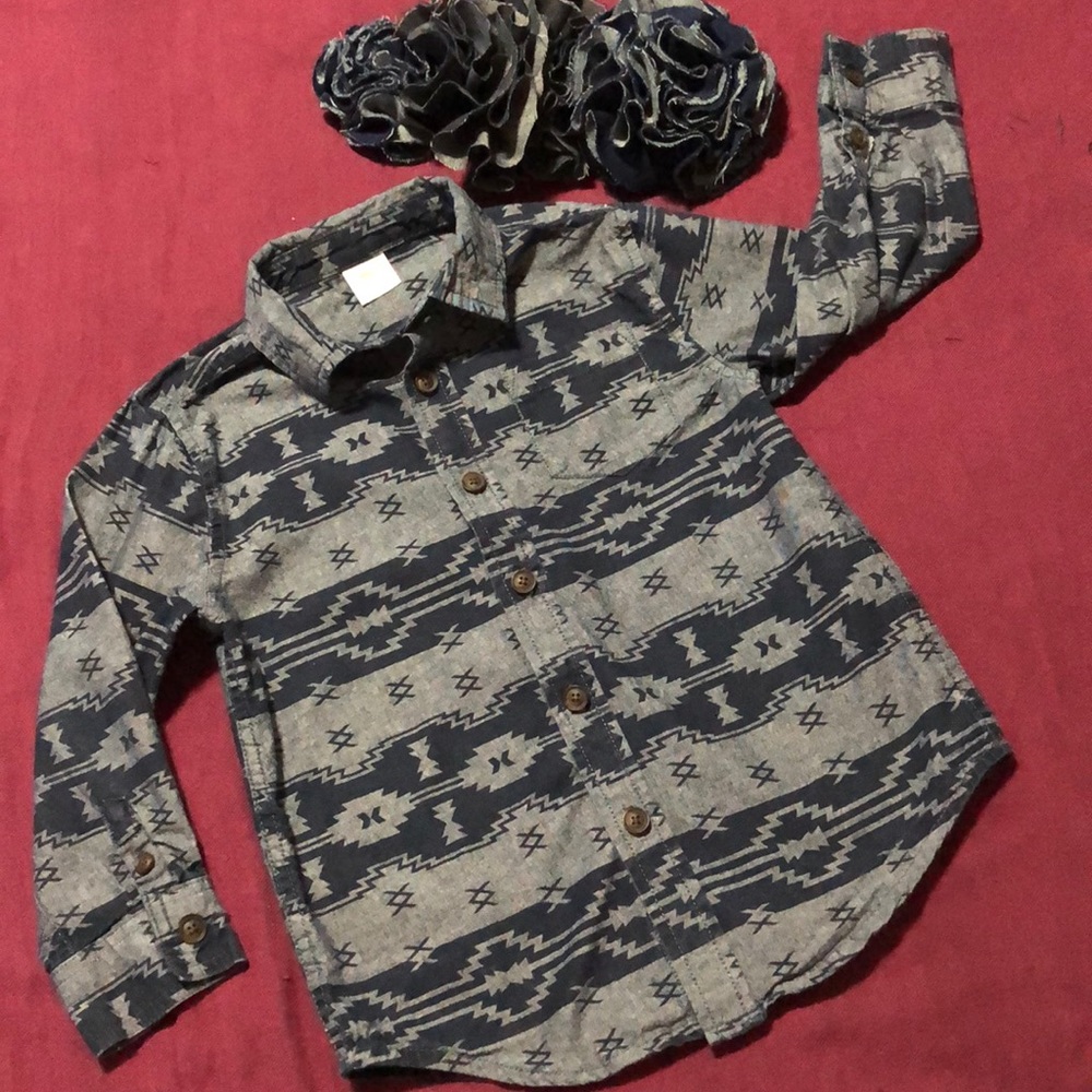 Button Down collared shirt